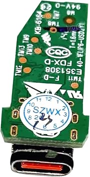 Speaker Charging Port Board Replacement for JBL FLIP 6 TL, Quick Charging Module Circuit Board for DIY USB Charging Board/Connector Repair Part