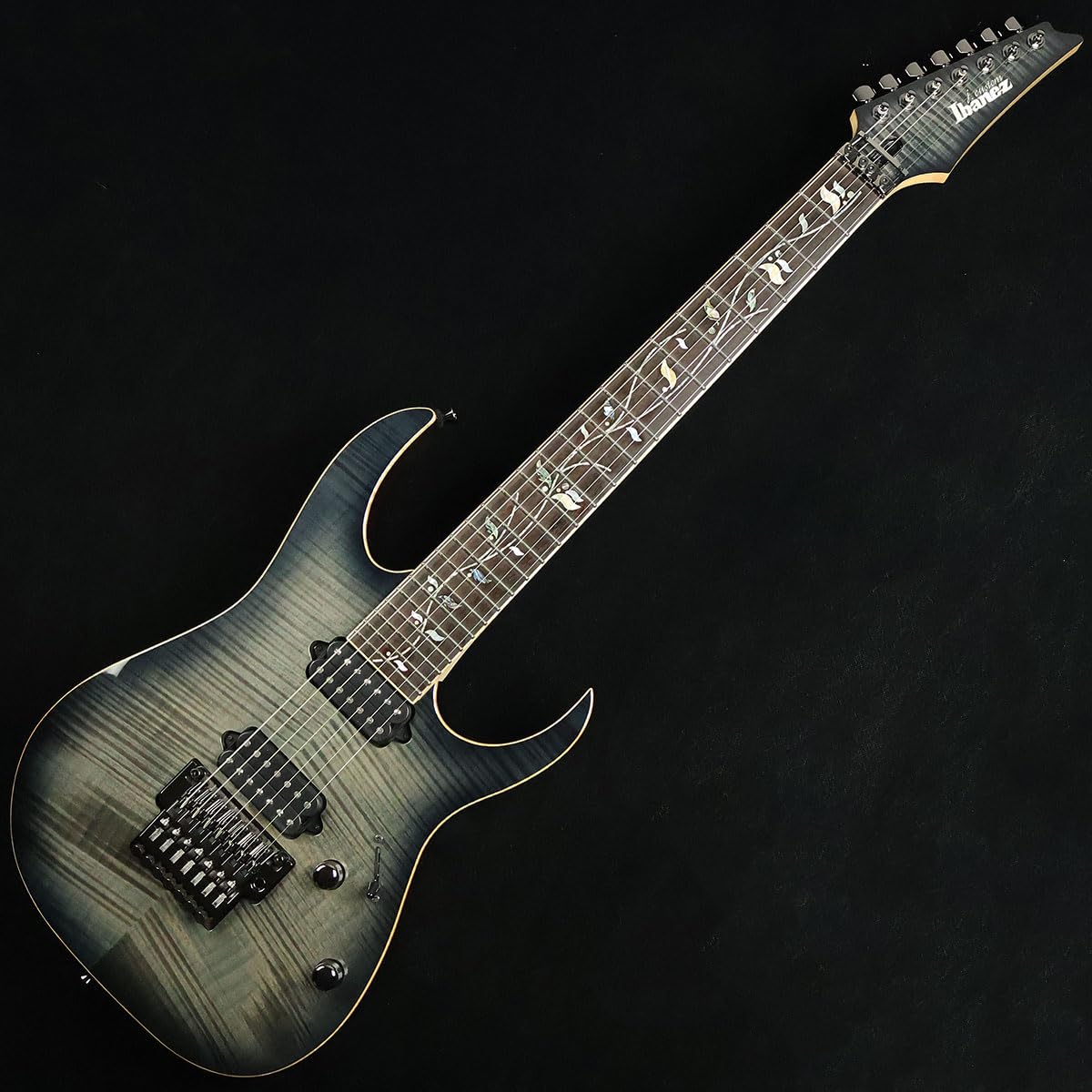 Ibanez Sシリーズ ブラックエレキギター Amazon | Ibanez RG8527 Black Rutile S/N：F2315891 【j.custom