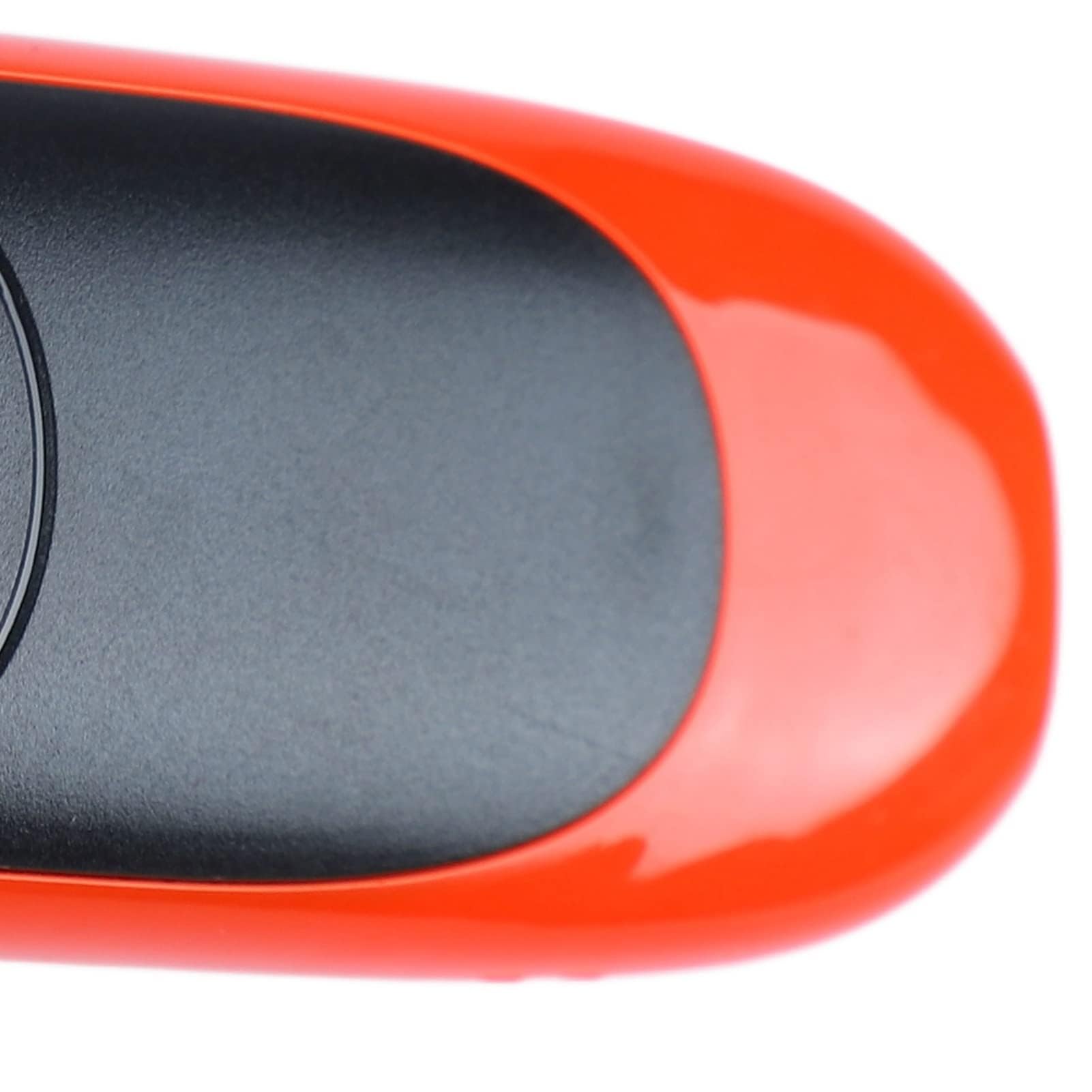 Kazoo Elettrico Professionale da 11 cm, Set Portatile Facile da Usare con Pickup a Membrana e Registratore (Arancia)