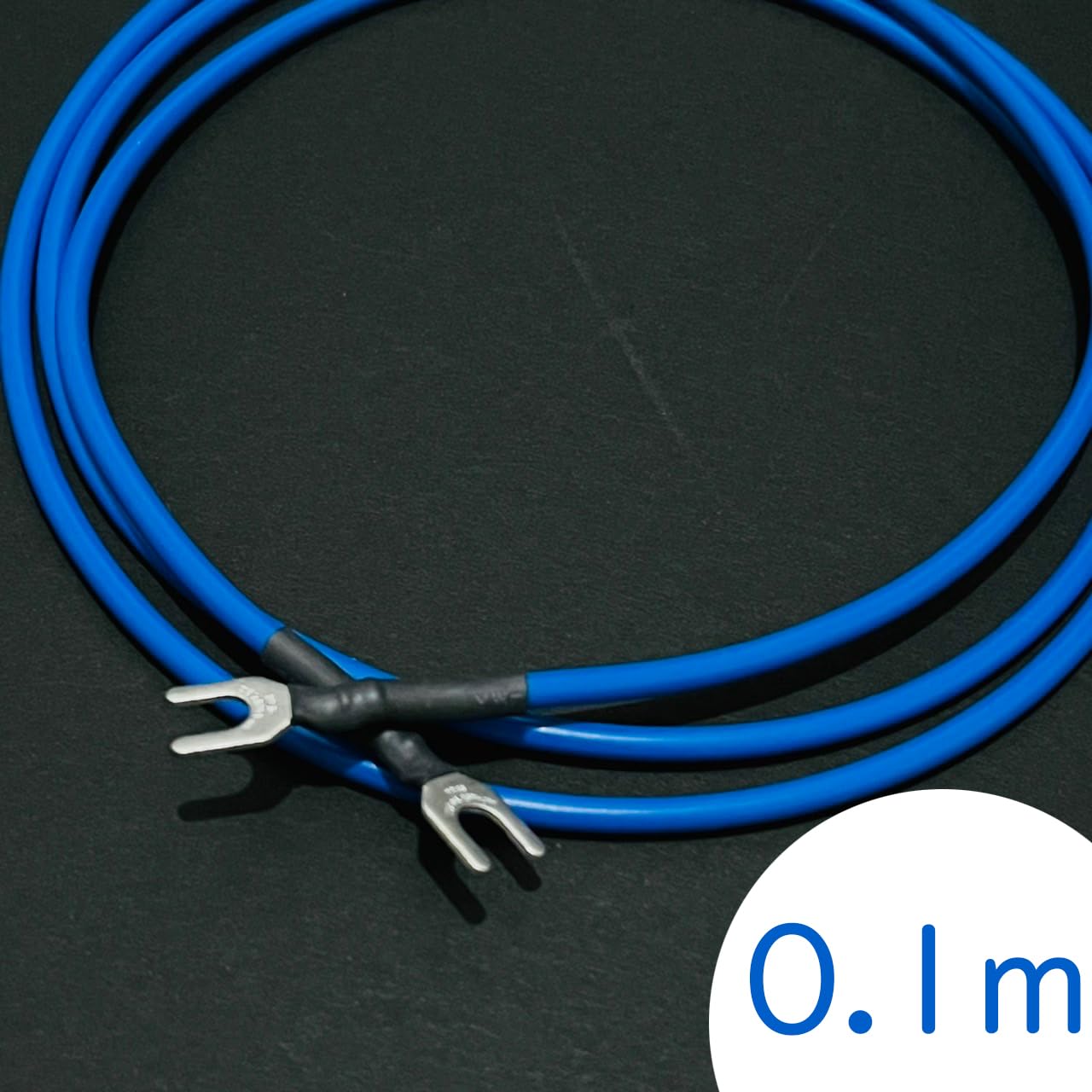 Amazon | オーディオ用アース線 1.25sq 両端Y型 アース線 ケーブル