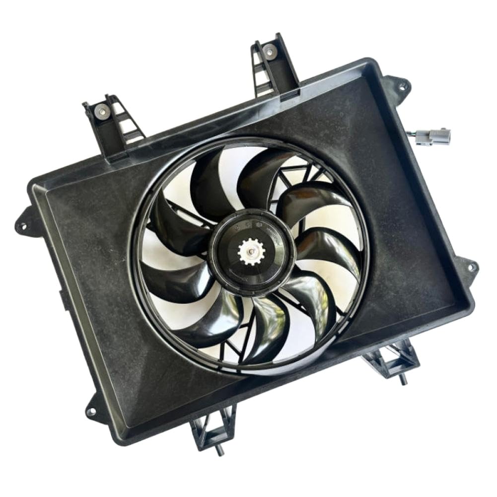 Ventilador de radiador de motor compatible con Cforce 800 1000 CF1000AZ Overland Touring ATV Quad 9AWV-181200-8000