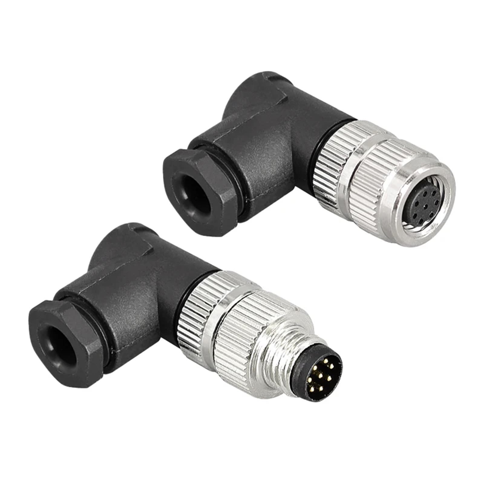 Prise capteur M8 4pin étanche pour câblage électrique industriel sans coupure