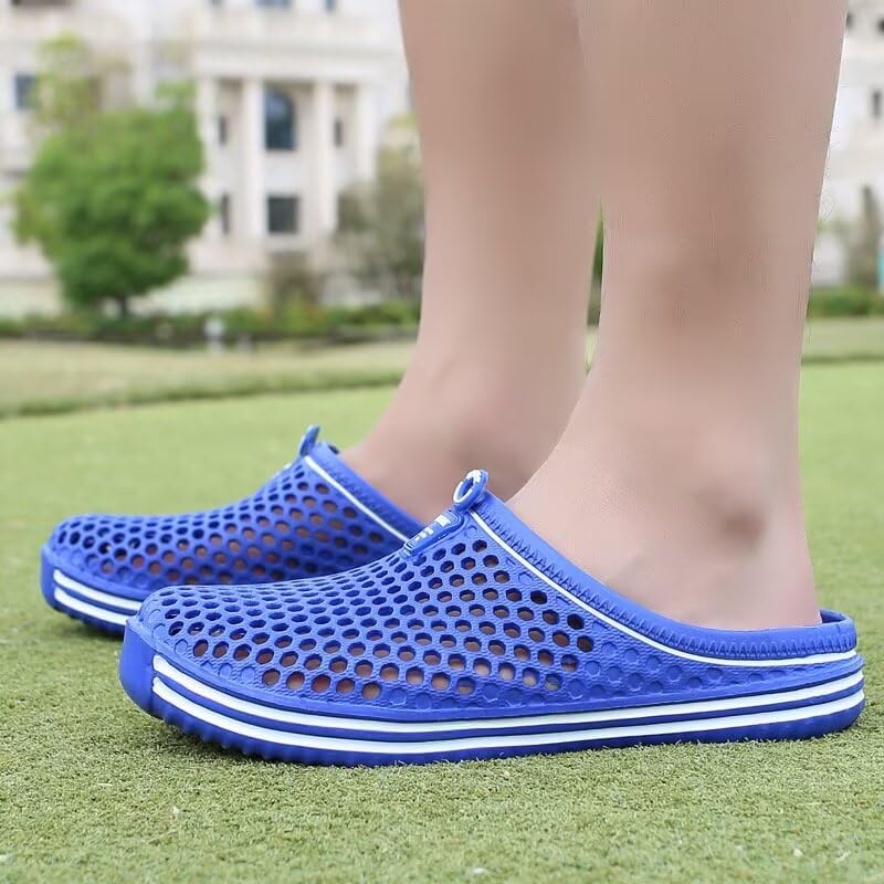 Men Women Lightweight Soft Closed Toe Summer Slippers for Outdoor Sport Beach Walking Aqua4