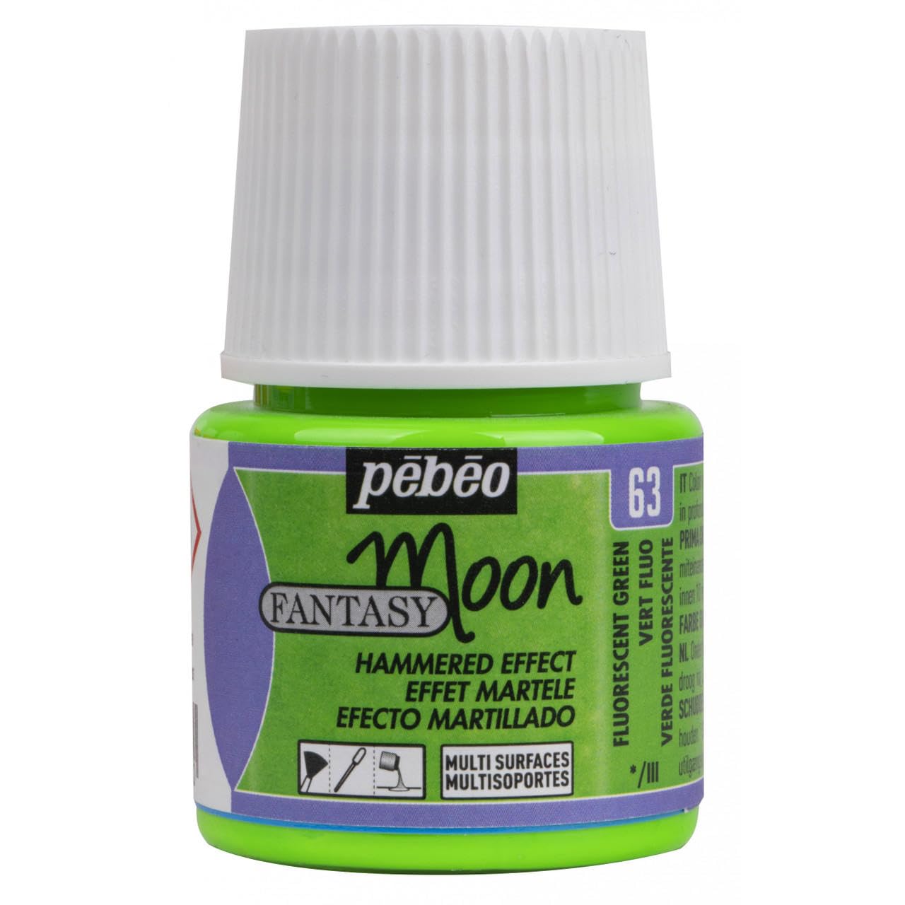 Pebeo Fantasy Moon, Fluorescent Green, 45ML