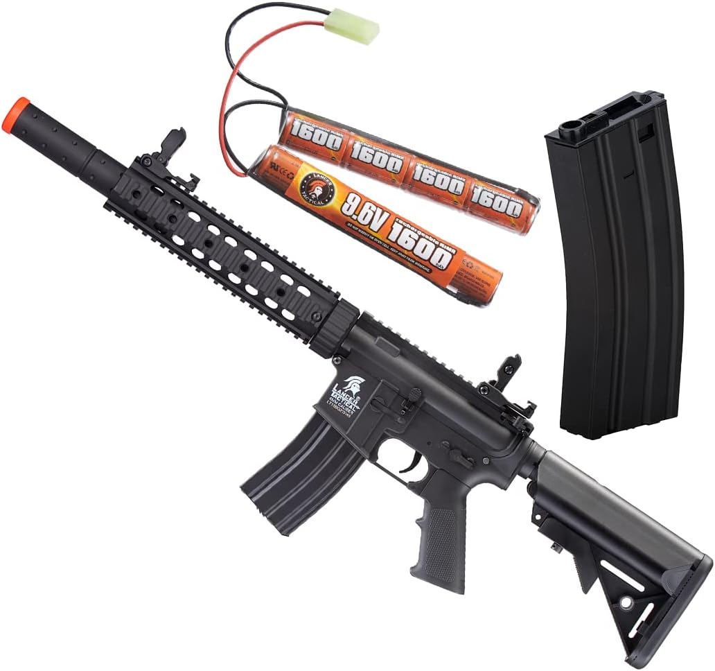 Extra High Cap Airsoft Mag with Airsoft M4 SD Sports