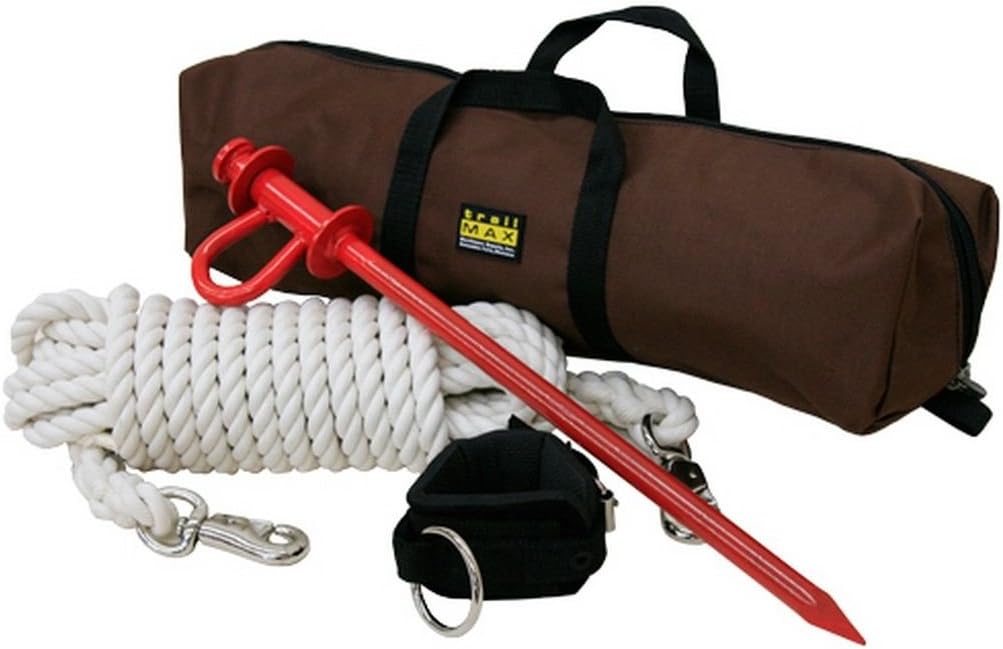 TrailMax Picket Hobble Kit for Horses or Mules; Picket