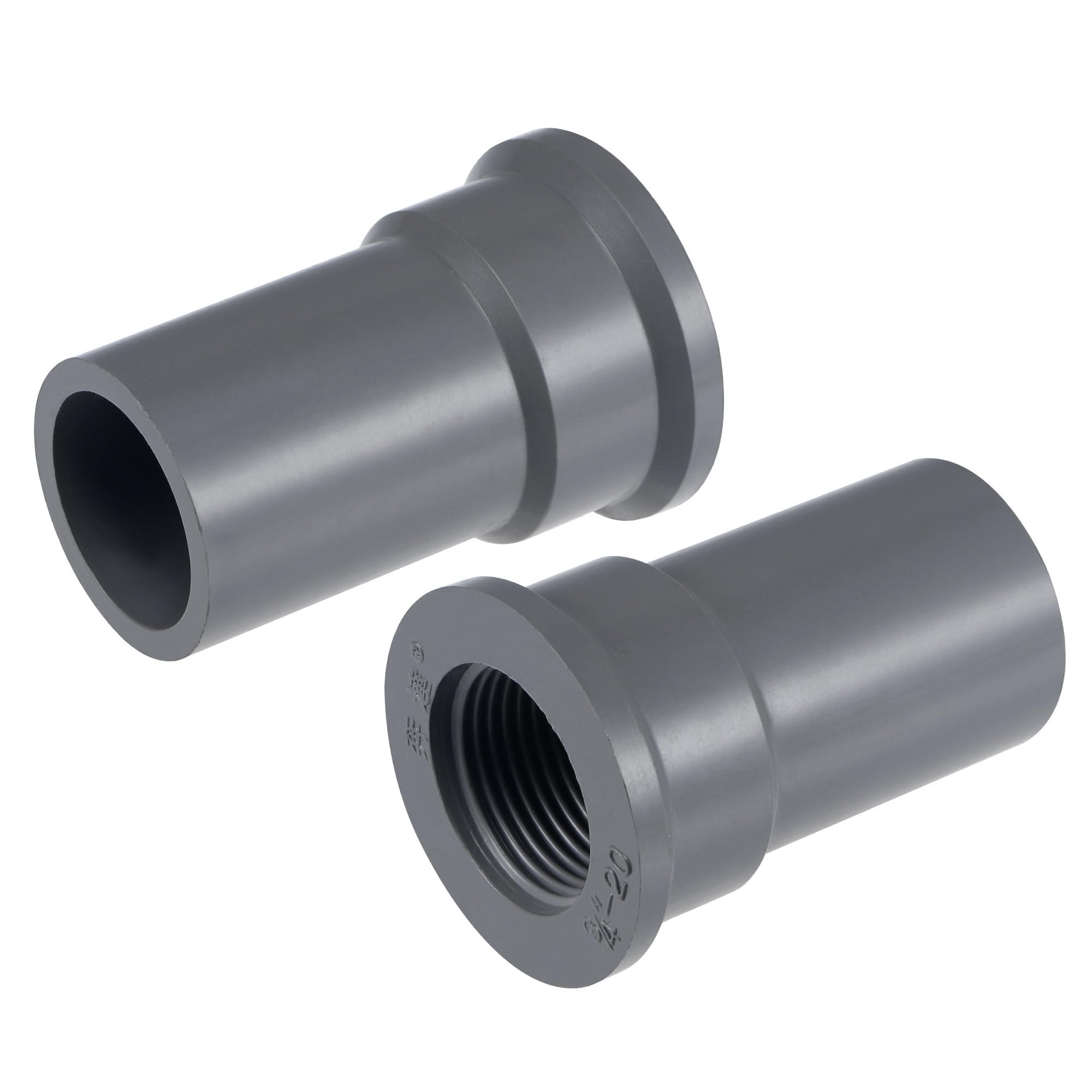 Amazon | uxcell PVC水道管コネクタ G3/4メススレッド 25 mm内径 DN20