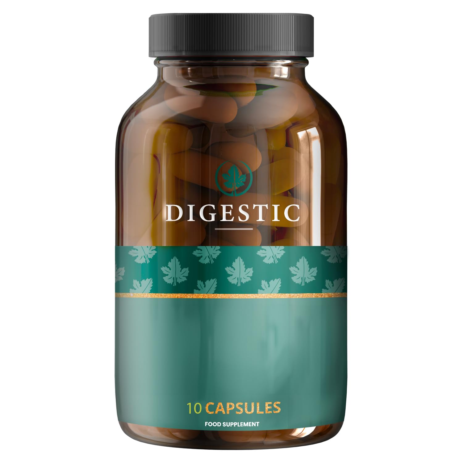 Digestic - Laxatif contre la constipation, ramollit les selles 100% naturel, 60 capsules, Nettoie, Detox purifie le colon, Soulage les ballonnements et les gaz