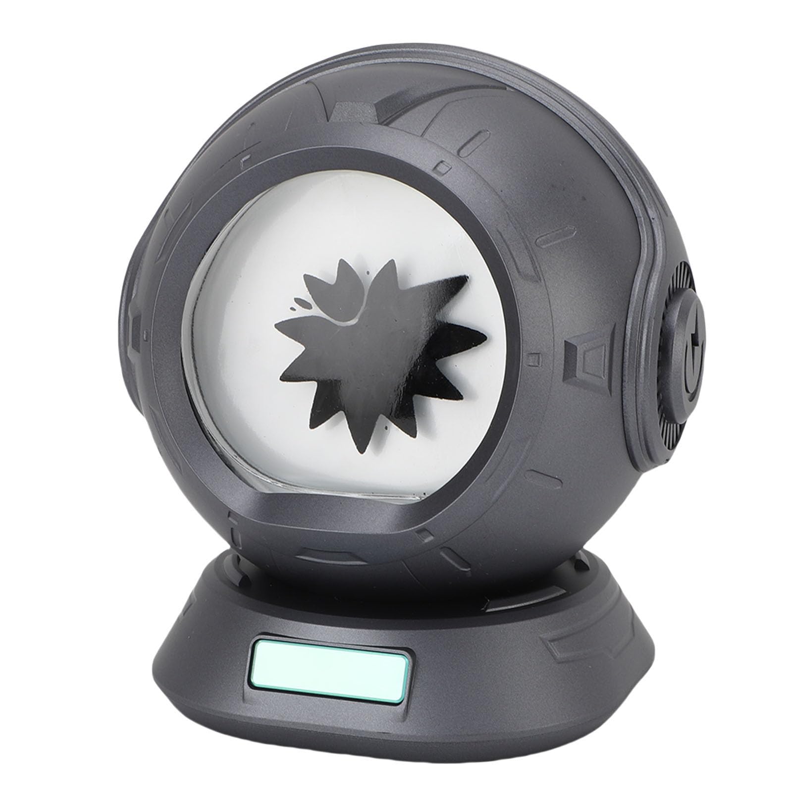 Zerodis Ferrofluid-Lautsprecher, ABS Music Visualizer Bluetooth-Lautsprecher 10 W 4000 MAh mit 2 Anzeigemodi und 4-Stunden-Wiedergabe, für Gaming-Schreibtisch, Büro, Schlafzimmer, Arbeitszimmer,