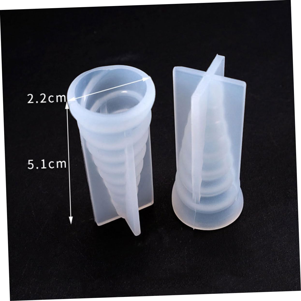 VILLCASE 9pièces Silicone pour Hornes De Licorne Moules Époxy pour Décorations Artisanales Et Garçon Fille