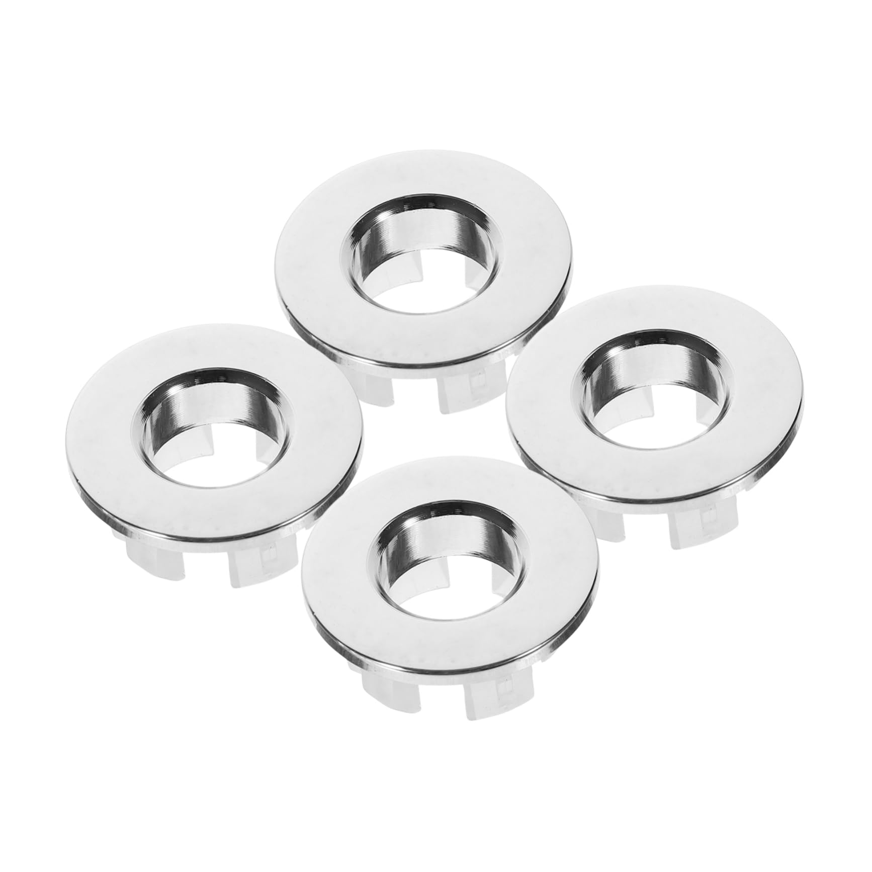 Veemoon 20pezzi Copertura Per Troppopieno Lavabo Per Bagno e Cucina Anelli Decorativi Per Scarico Lavabo Resistente e Facile Da Installare Adatto Diversi Modelli Di Lavelli