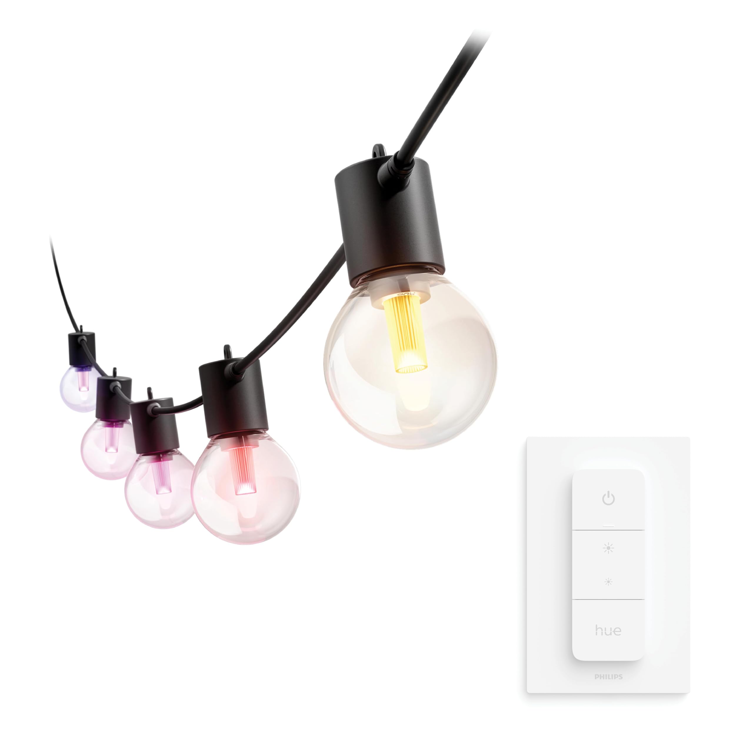 Philips Hue Festavia Guirlande de lumière Ampoules Globe - 14 Mètres