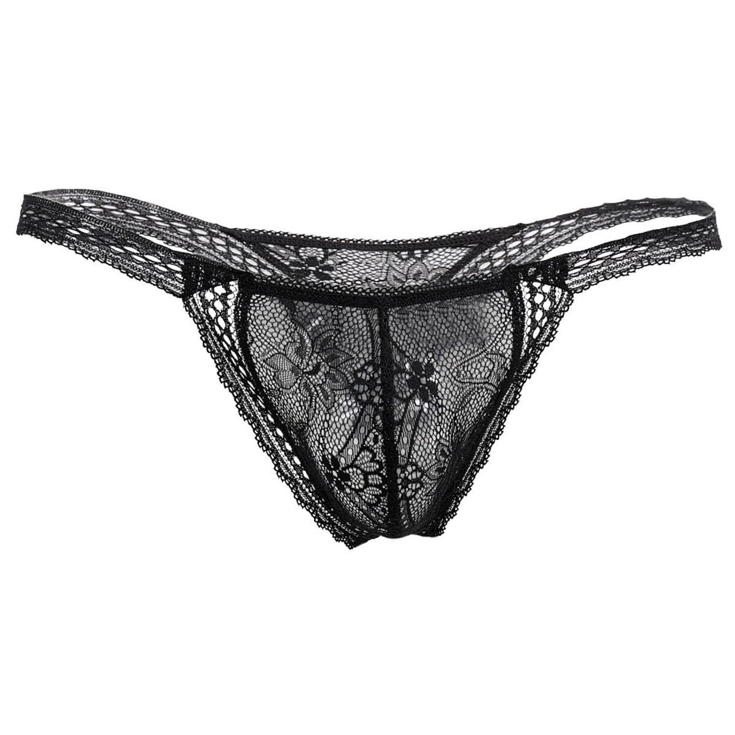 ribald the neech Mens Thong Briefs I Solid Lace-picture-31
