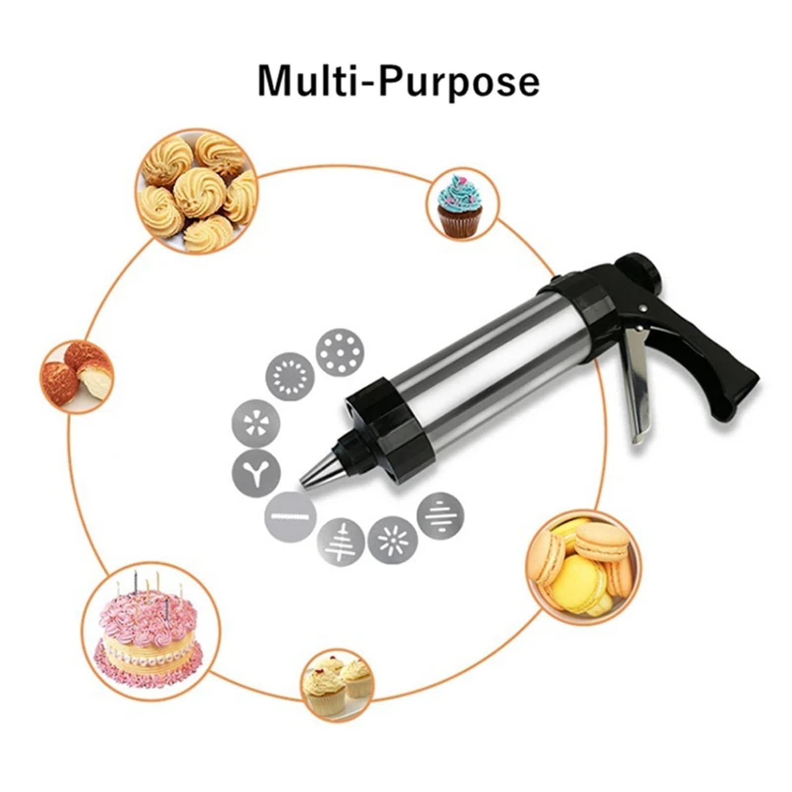 Seringue Patisserie Outils de Cuisson de Cuisine d'extrudeuse de seringue de pâtisserie