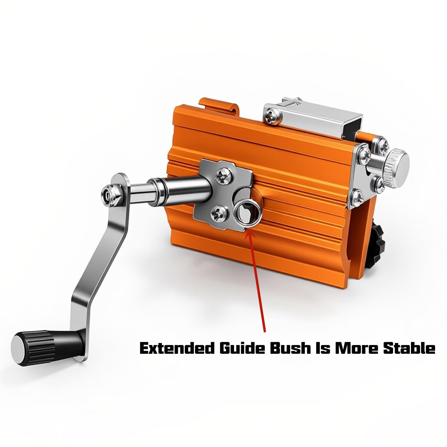 QTG Manual Chain Saw Sharpener,Adjustable Clamp & Precision Guide,Portable Metal Attachment,8-22" Chain/Electric Saws — view 8