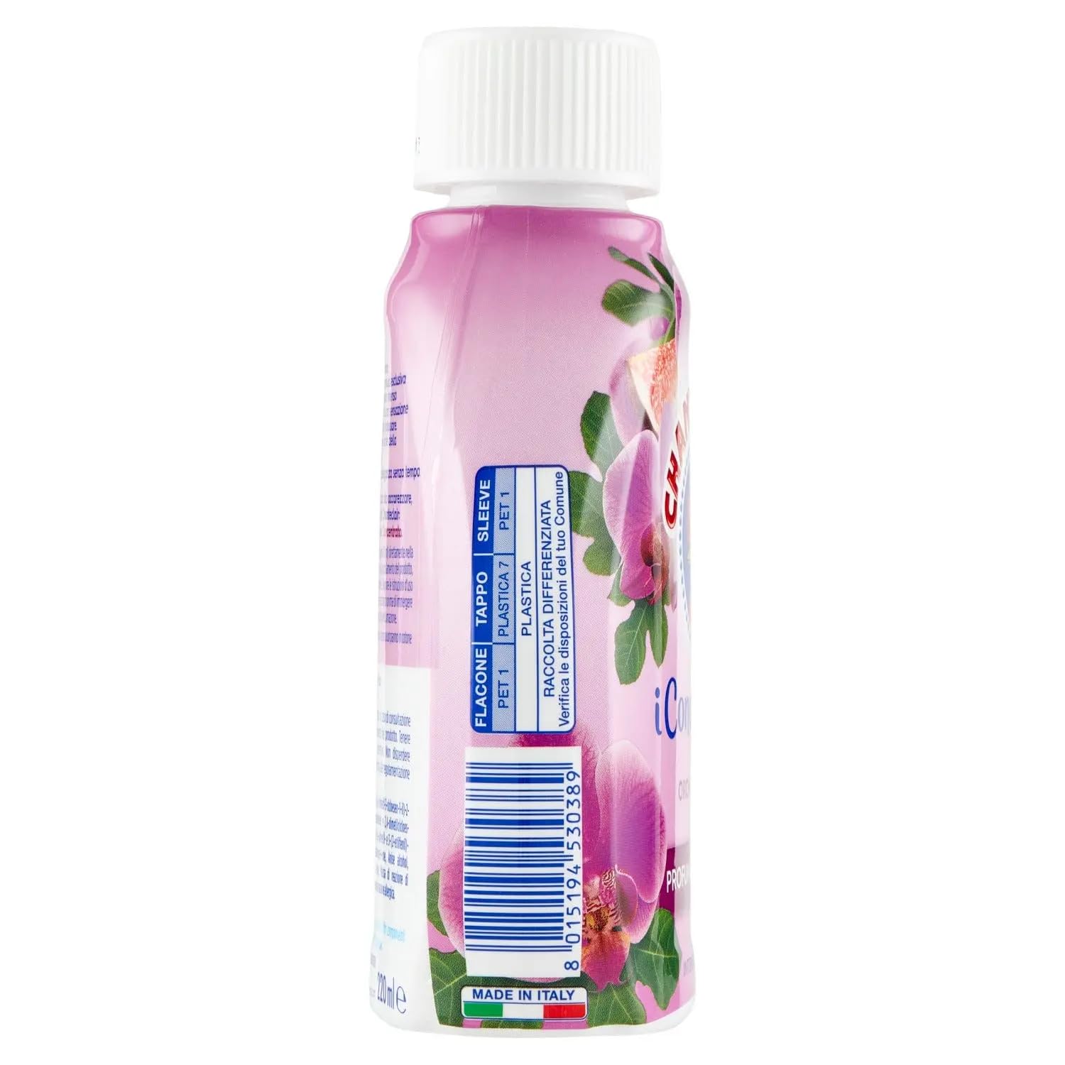 4x Chanteclair I Konzentrate Wäscheparfüm - Parfüm für Kleidung Orchidee und Feige - Wäscheerfrischer 220ml + Beni Culinari Kostenloser Schlüsselanhänger