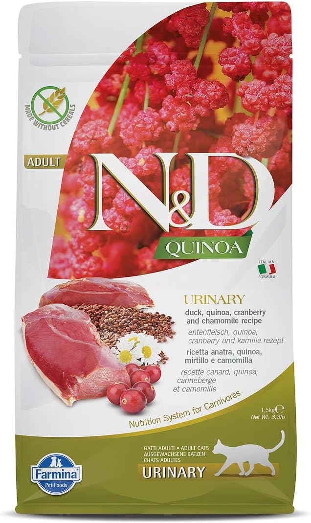 Quinoa Canard & Canneberge Cat Adulte - 1,50 Kg