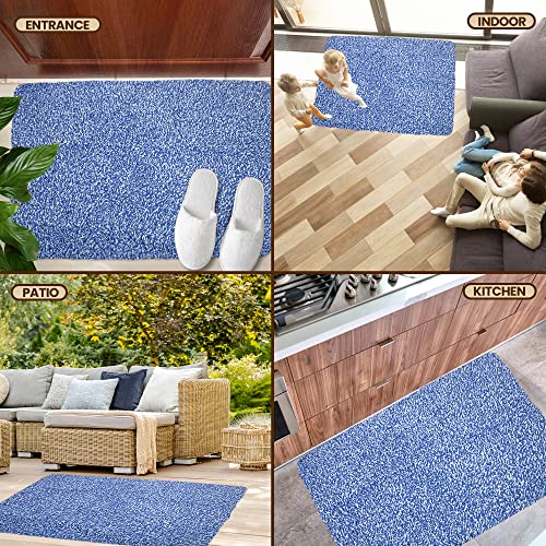 Image of Door Mats Indoor 20 inch x 30 inch, Front Entry Door Mat, Super Absorbent Microfiber Entryway Rug, Non-Slip Waterproof Rugs for Entryway, Floor Mats, Mats for Dogs, Machine Washable Rug,