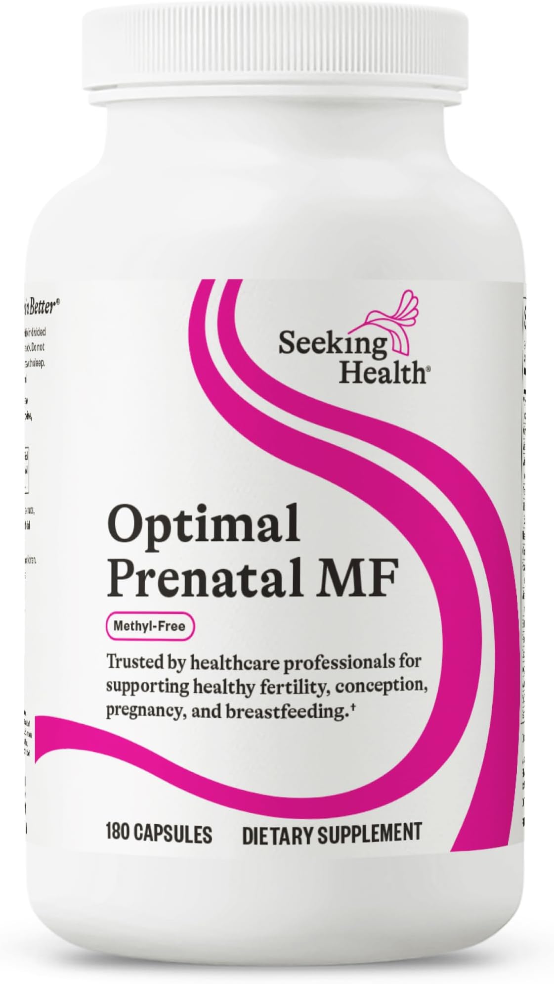- Optimal Prenatal MF - Digestive & Immune Support Supplement for Women - Pregnancy Support Supplement with Folate, Vitamin A, Ginger, & Vitamin B12-180 Capsules