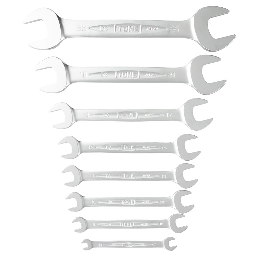 Tone（トネ）コンビネーションスパナ MS メガネレンチ・スパナ8本セット Tone（トネ）コンビネーションスパナ MS メガネレンチ・スパナ8