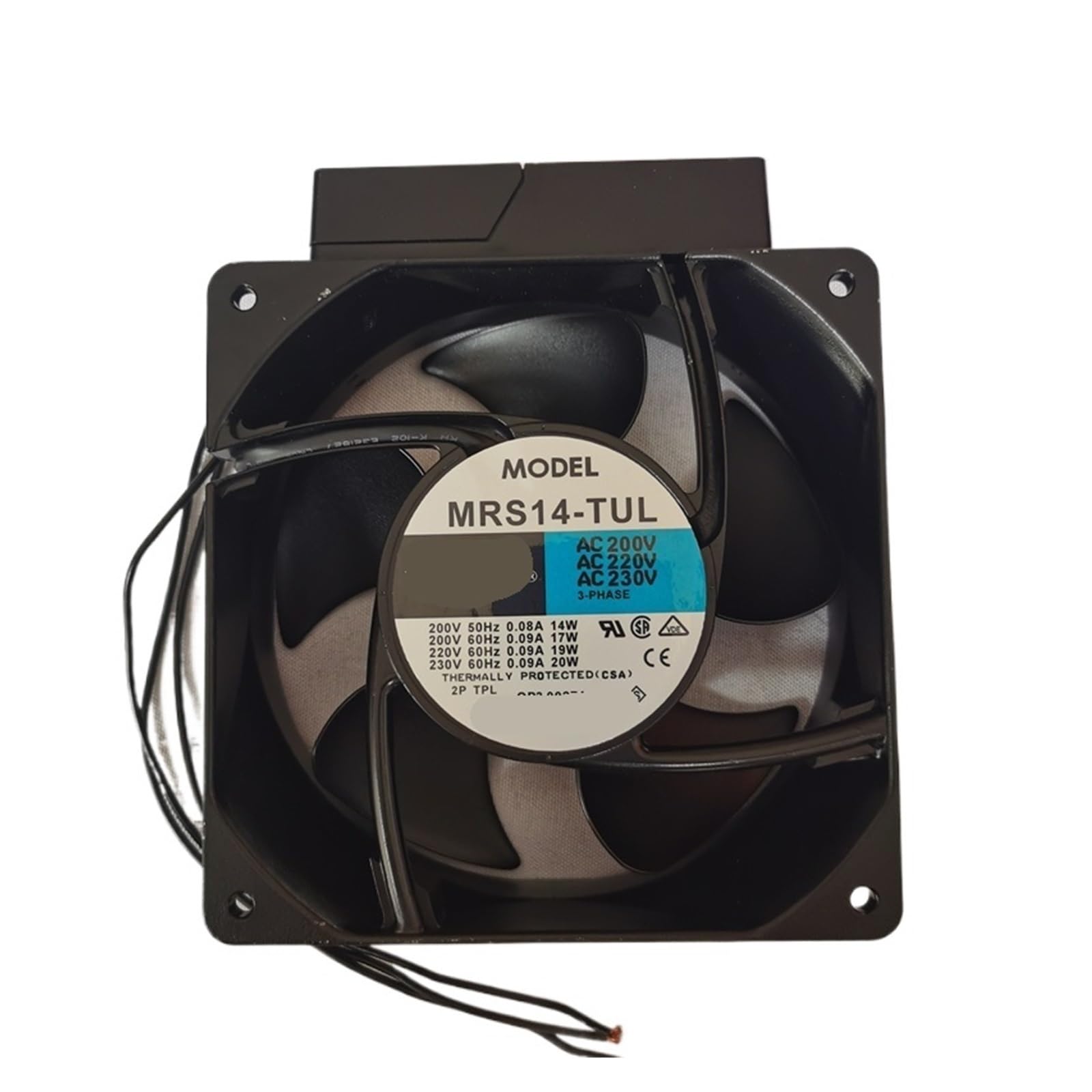 FCARUMIQP MRS14-TUL AC200V/230V n3 Phase 14CM Fan 14cm