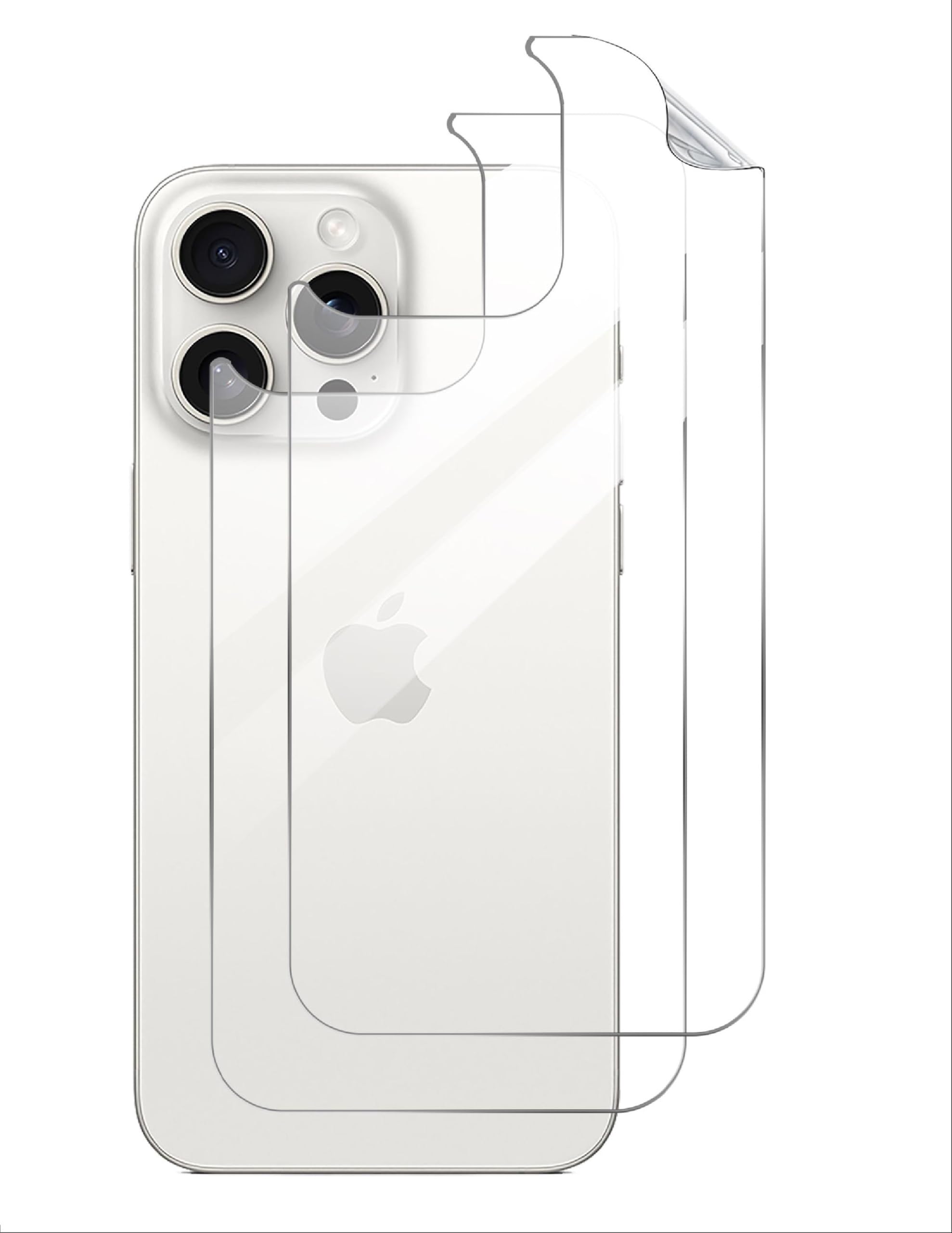 GIOPUEY Pellicola Laterale TPU Opaca Per IPhone 12 Pro Max (4 Pezzi) - Protezione Telaio Antiurto