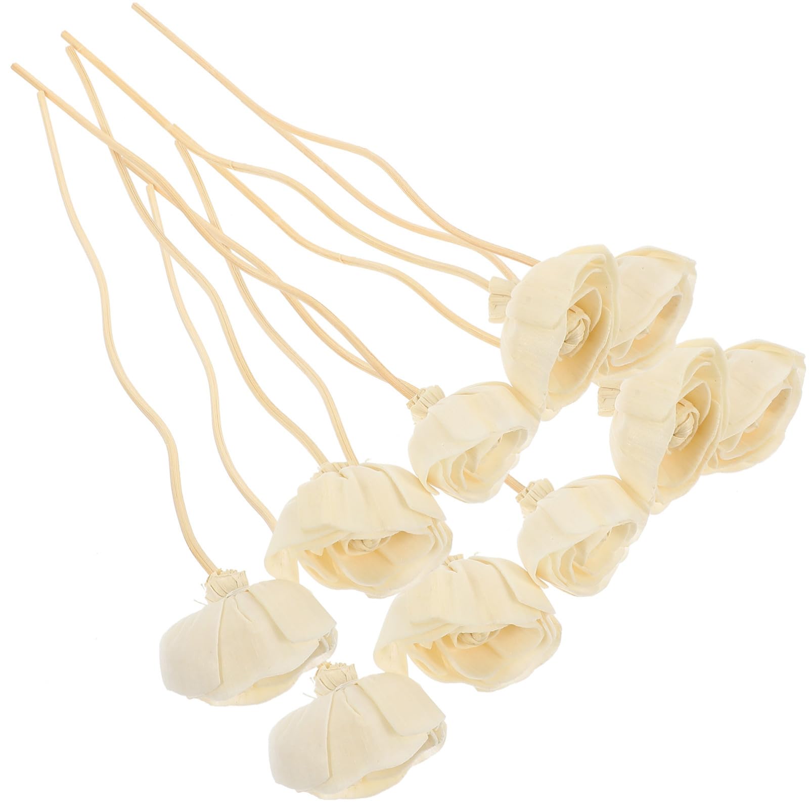 Alipis 5 Sätze Aromatherapie-Rattan Room Fragrance Diffuser Sticks Diffusoren Für Ätherische Öle Großer Flüssig Docht Auswechselbare Aromasticks Raumduftstäbchen 10 Stück * 5