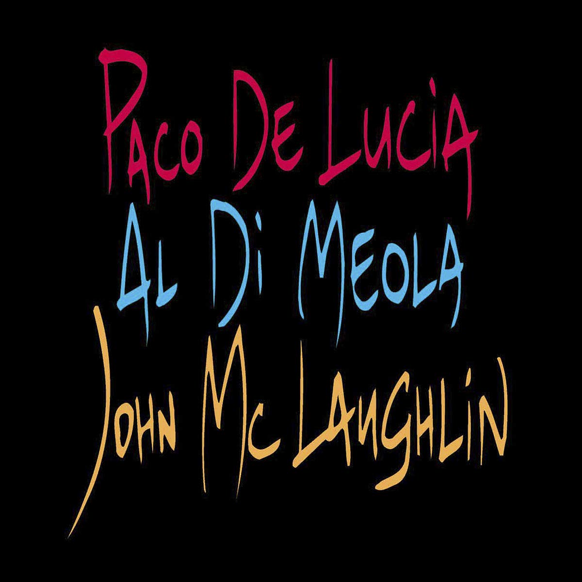 Paco De Lucía, Al Di Meola, John McLaughlin - Guitar Trio - VINYL