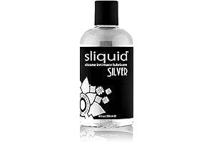 Sliquid Naturals Silver 8.5oz - A Sensual Silicone Elixir