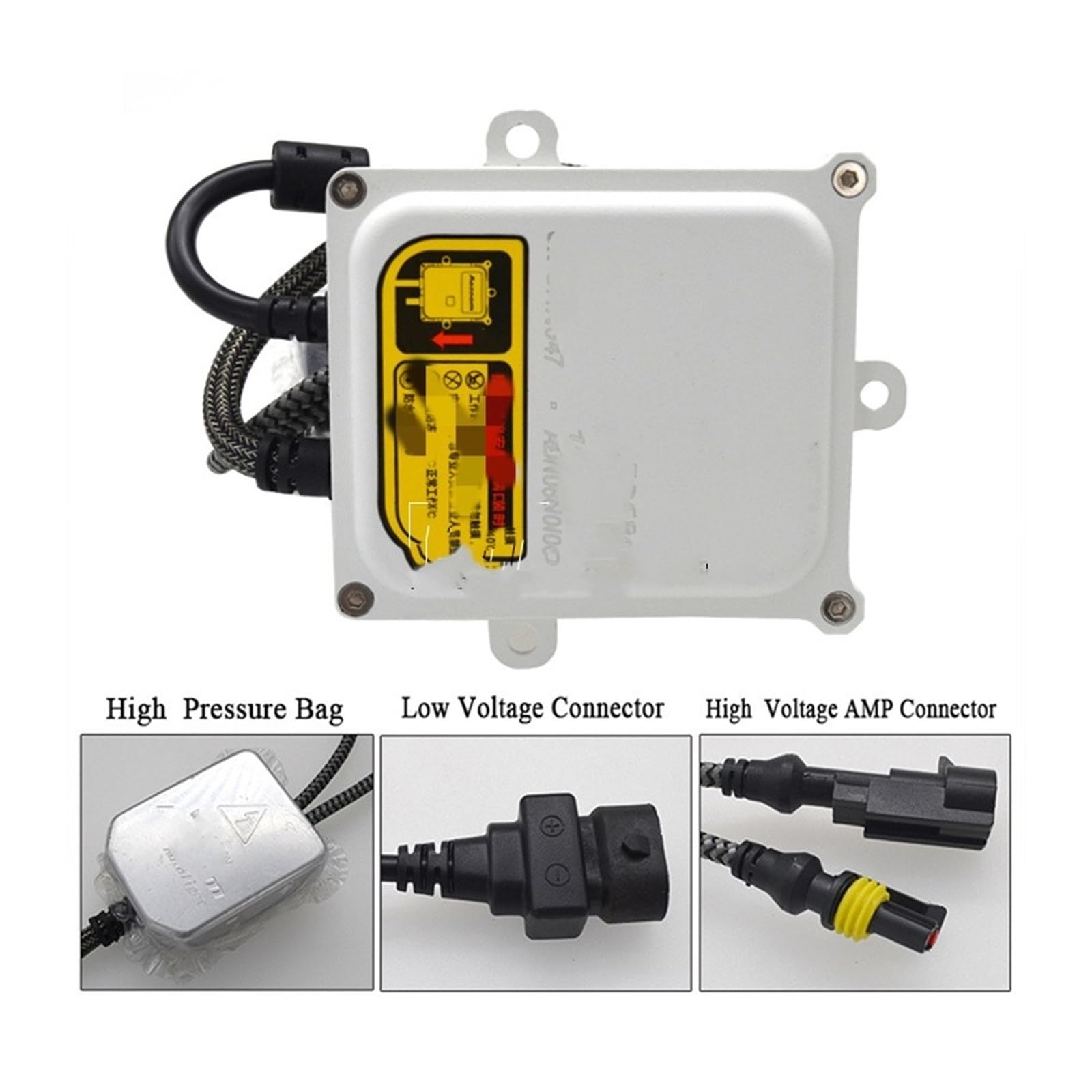Module de Phare 2 pièces 12V 55W Mince pour Ballast au xénon démarrage Rapide Bloc d'allumage numérique pour H1 H3 H7 H11 pour Kit de Lampe