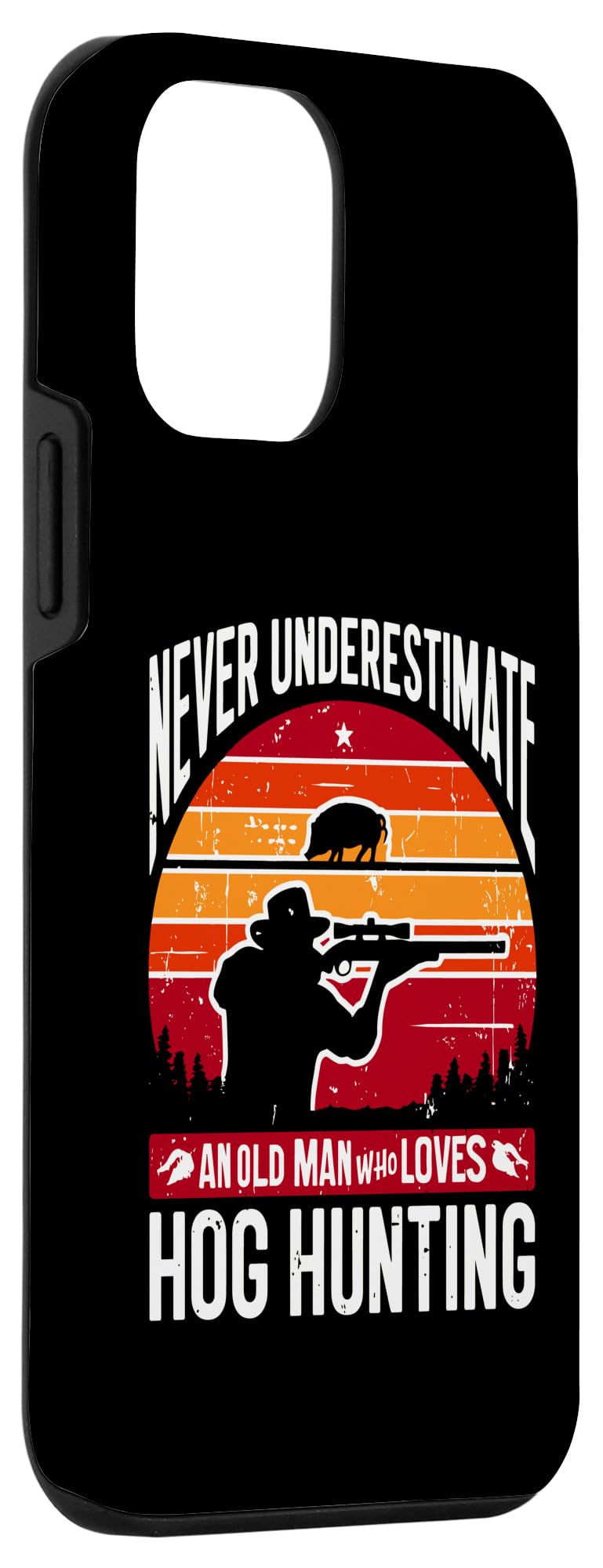 iPhone 12 mini Hog Hunting Hunter Wild Pig Huntsman Hunt Boar Hunters Case - Image 3