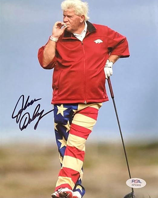 John Daly Signed 8x10 Golf America Photo PSA/DNA
