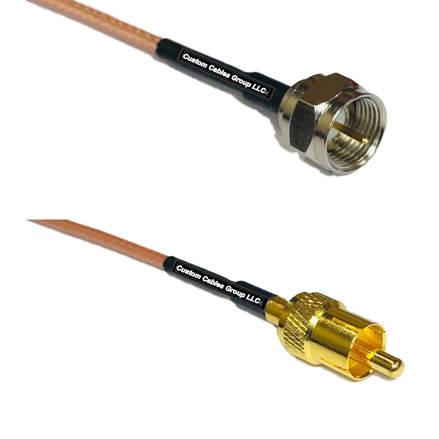 1 feet RG316 F Male to RCA Male RF Pigtail Coaxial Cable