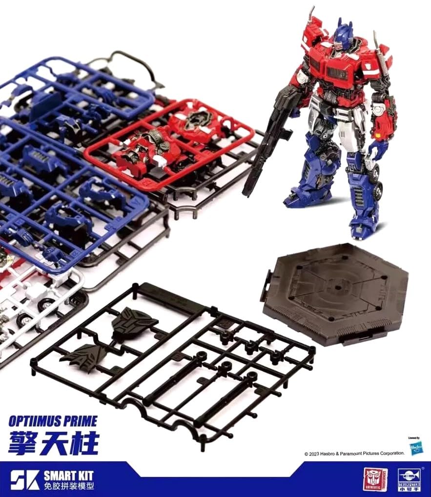 Hobbyboss Trumpeter 03111 Optimus Prime SK09 Smart Kit - Action Figure Robot da Collezione, Kit Modellismo da Costruire Pre-colorato
