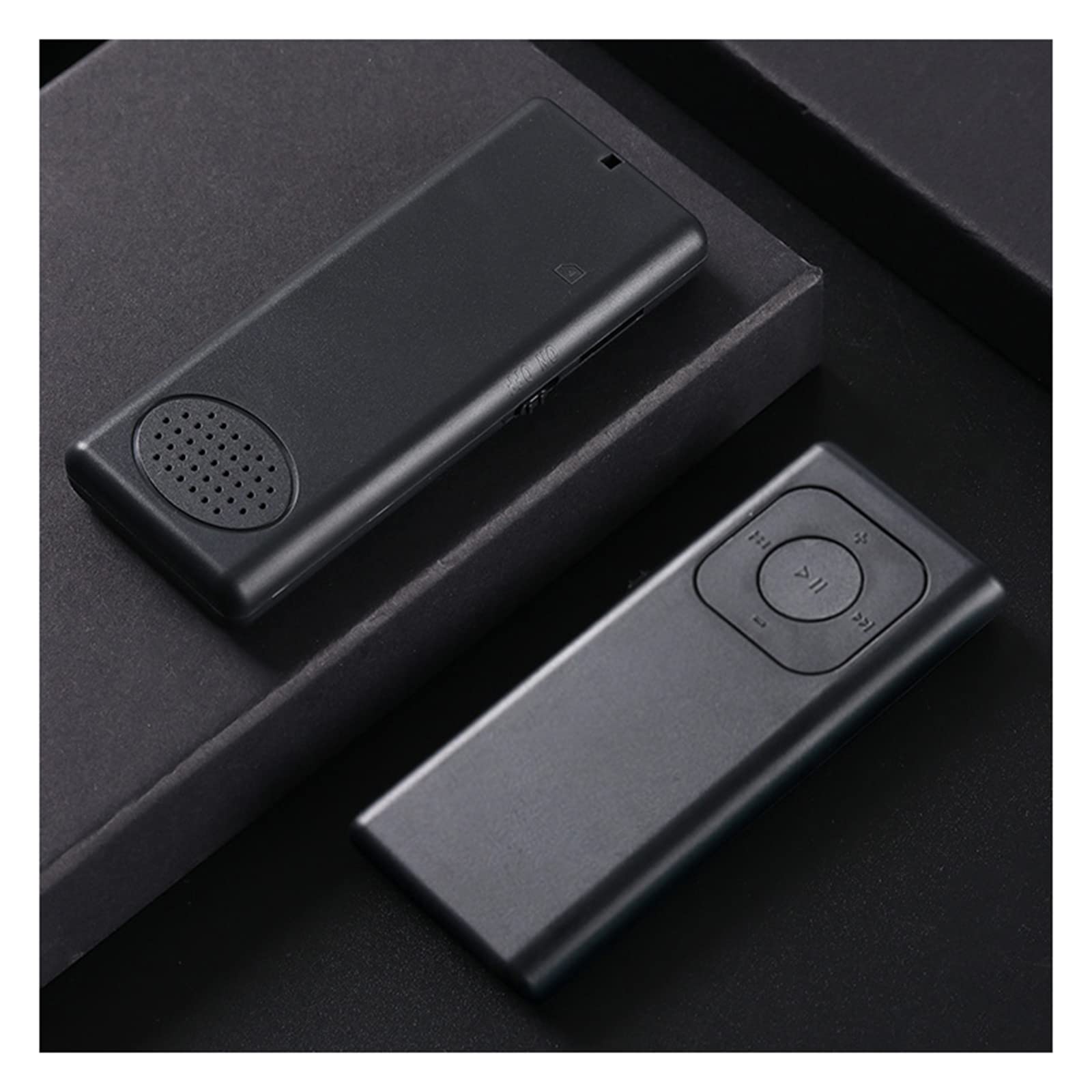 Walkman MP3 Ligero y portátil para Estudiantes, con función de Sonido Externo/reproducción de Memoria, Soporte máximo de 128 GB,Negro