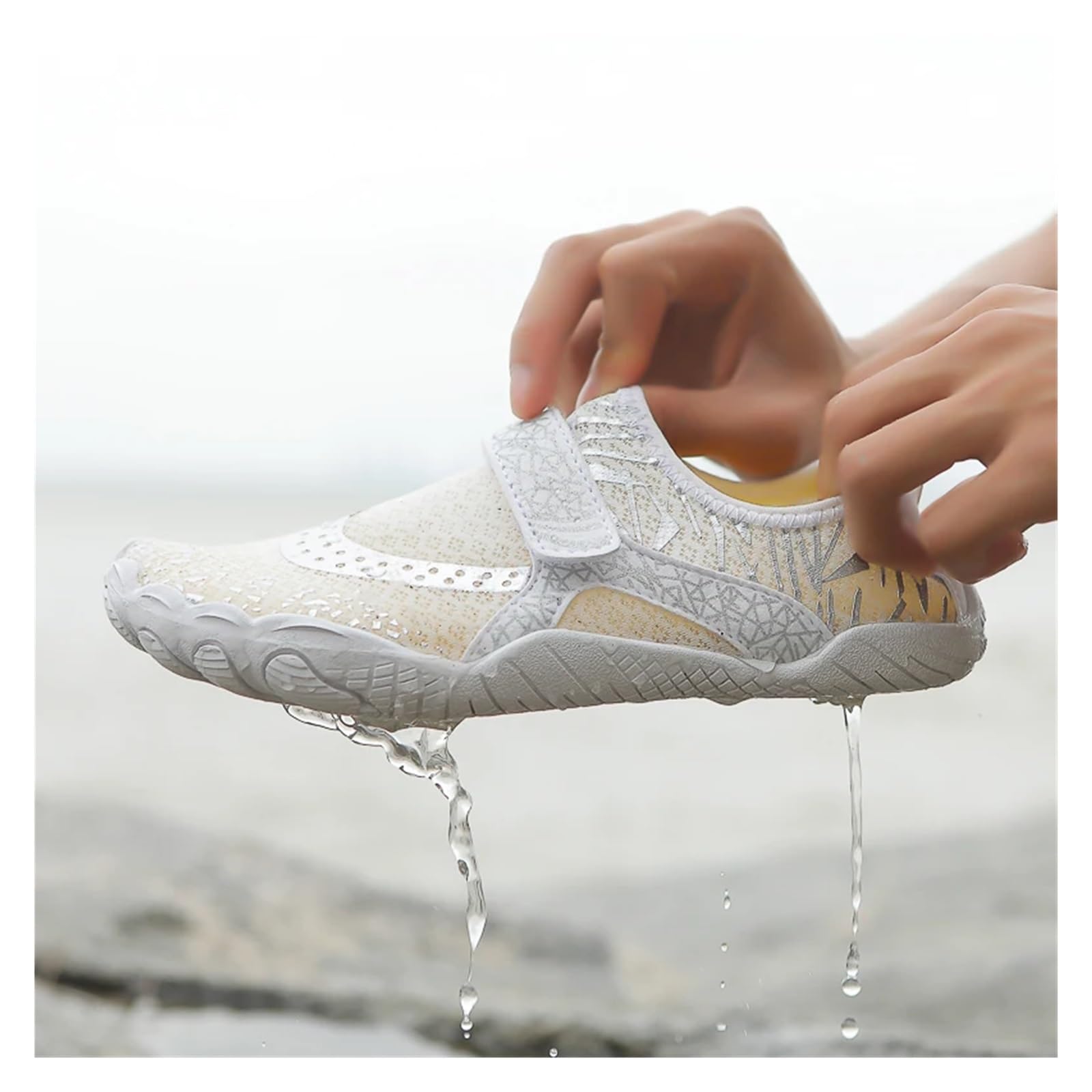 Zapatillas De Agua Zapatos De Natación Unisex Antideslizantes For Exteriores, Zapatos De Agua De Playa De Verano For Hombre, Zapatos Acuáticos For Mujer, Zapatos De Fitness For Yoga, Zapatos For Senta