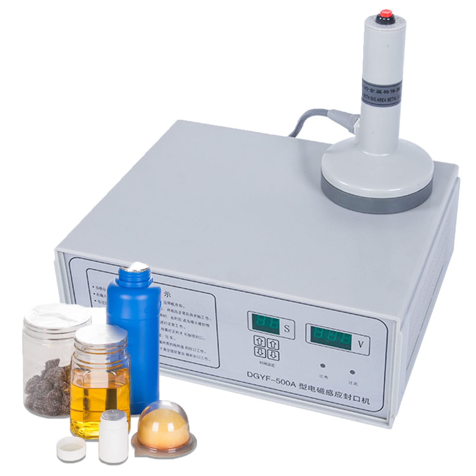 Machine de scellage par Induction électromagnétique Manuelle, Machine de scellage par Induction Portable de 20 mm à 100 mm, Machine de scellage de Bouchons de Bouteilles, scelleuse