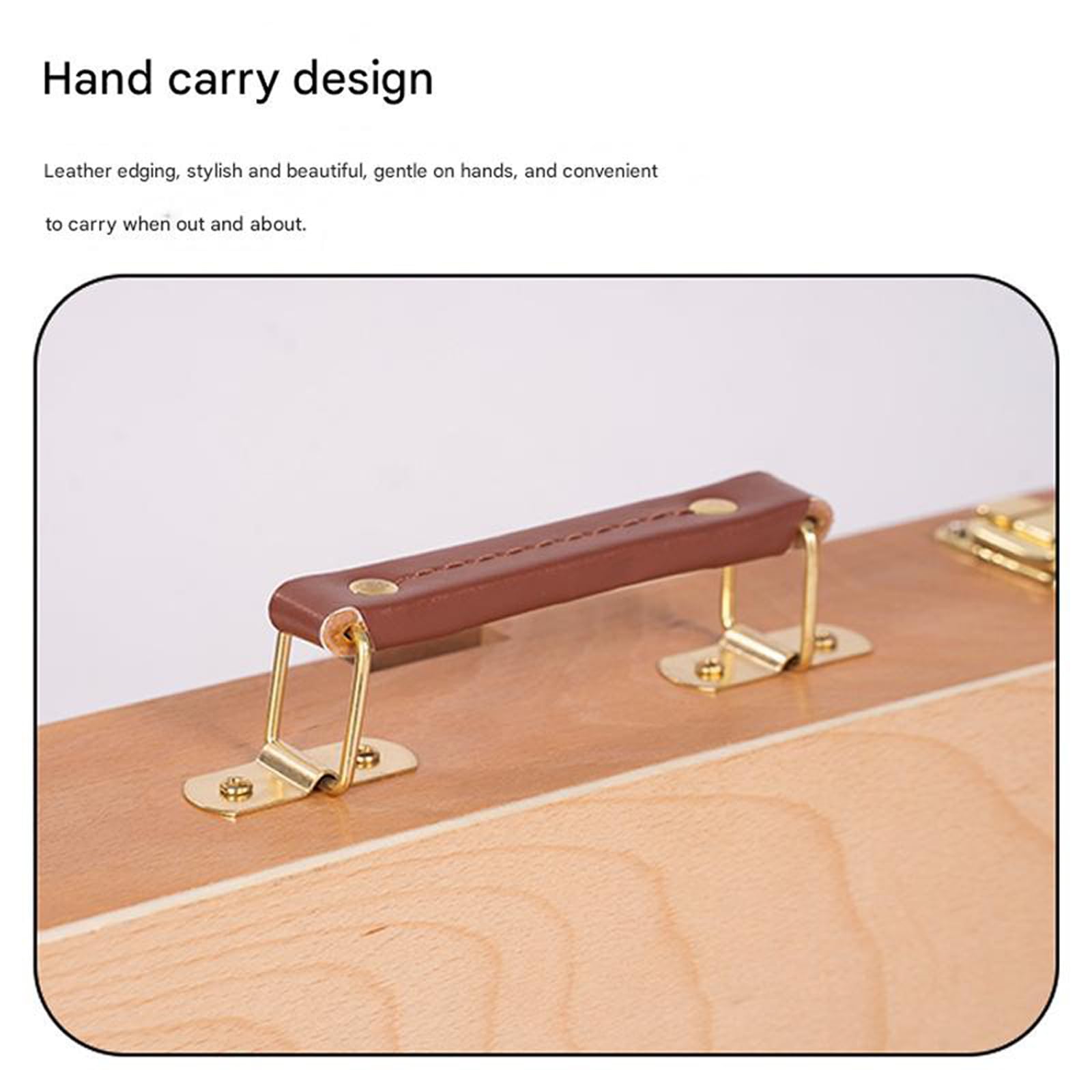 Caballete plegable de madera para arte, altura ajustable, para artistas, estudiantes, pintura