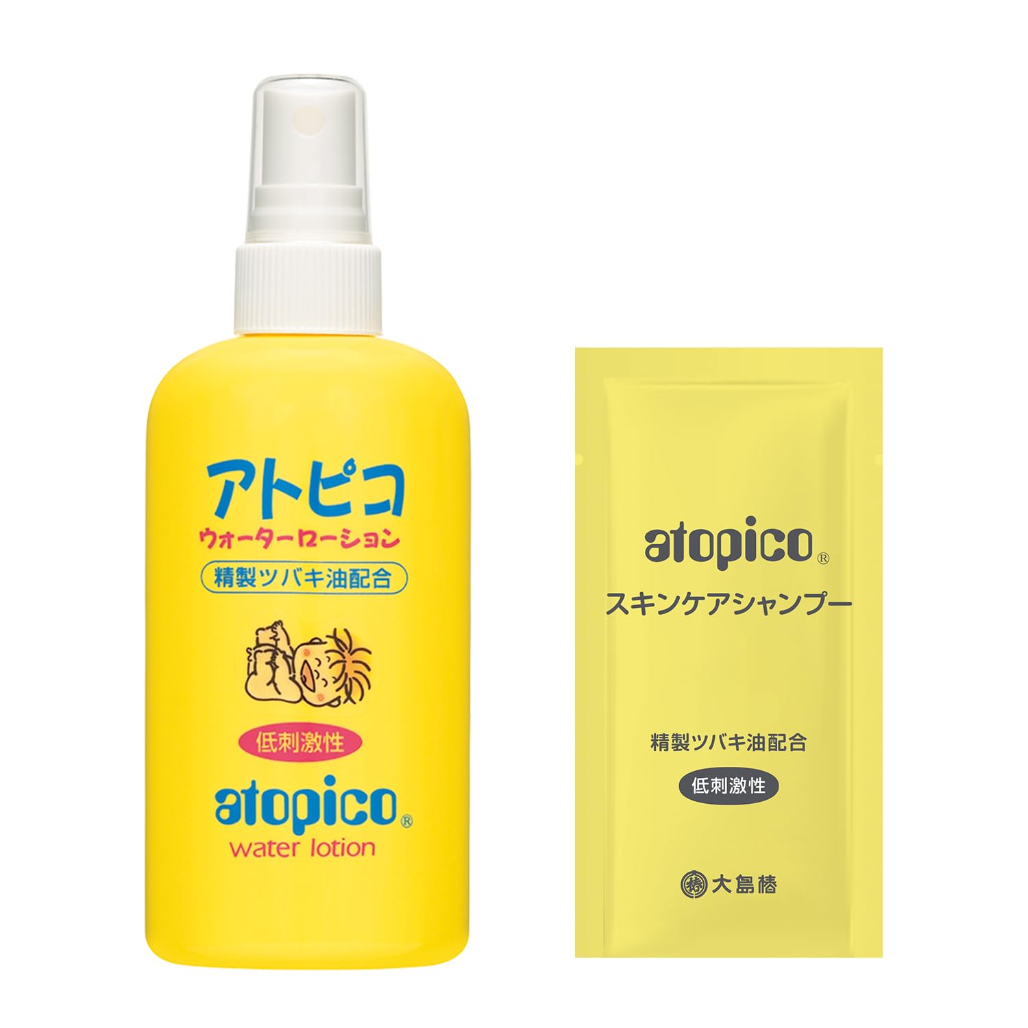 Amazon | 大島椿 アトピコ ウォーターローション ベビー