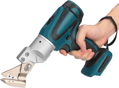 Miniatura 2 de Tijeras eléctricas de hierro inalámbrico de 2 engranajes Herramienta de corte de metal Tijeras de hierro con luz LED para batería Makite