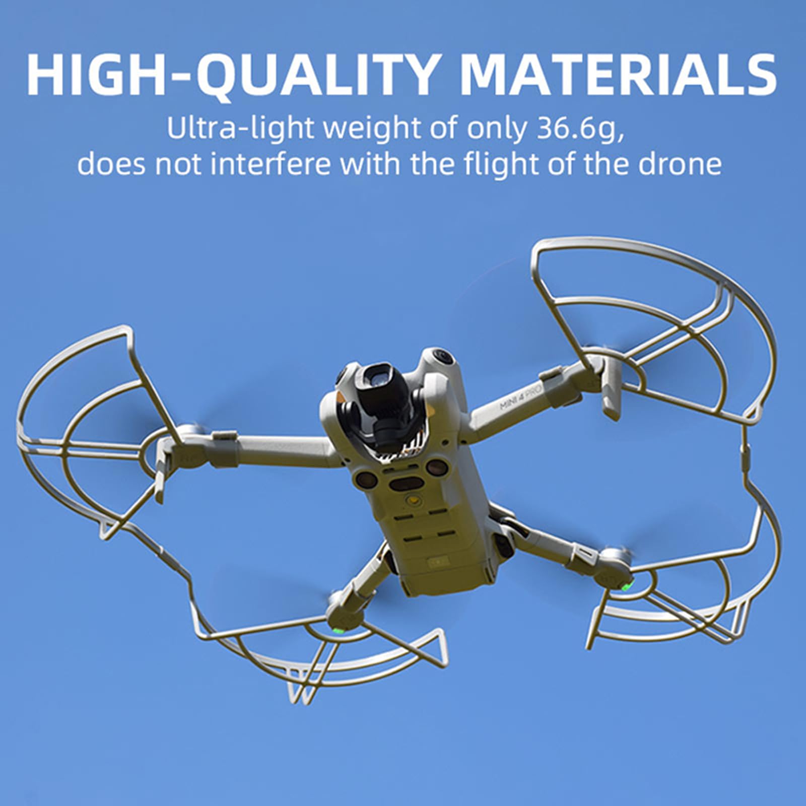 Okrąg osłony śmigła do DJI MINI 4 Pro Drone Propellers antykolizyjny zderzak ostrze osłona ochronna osłona
