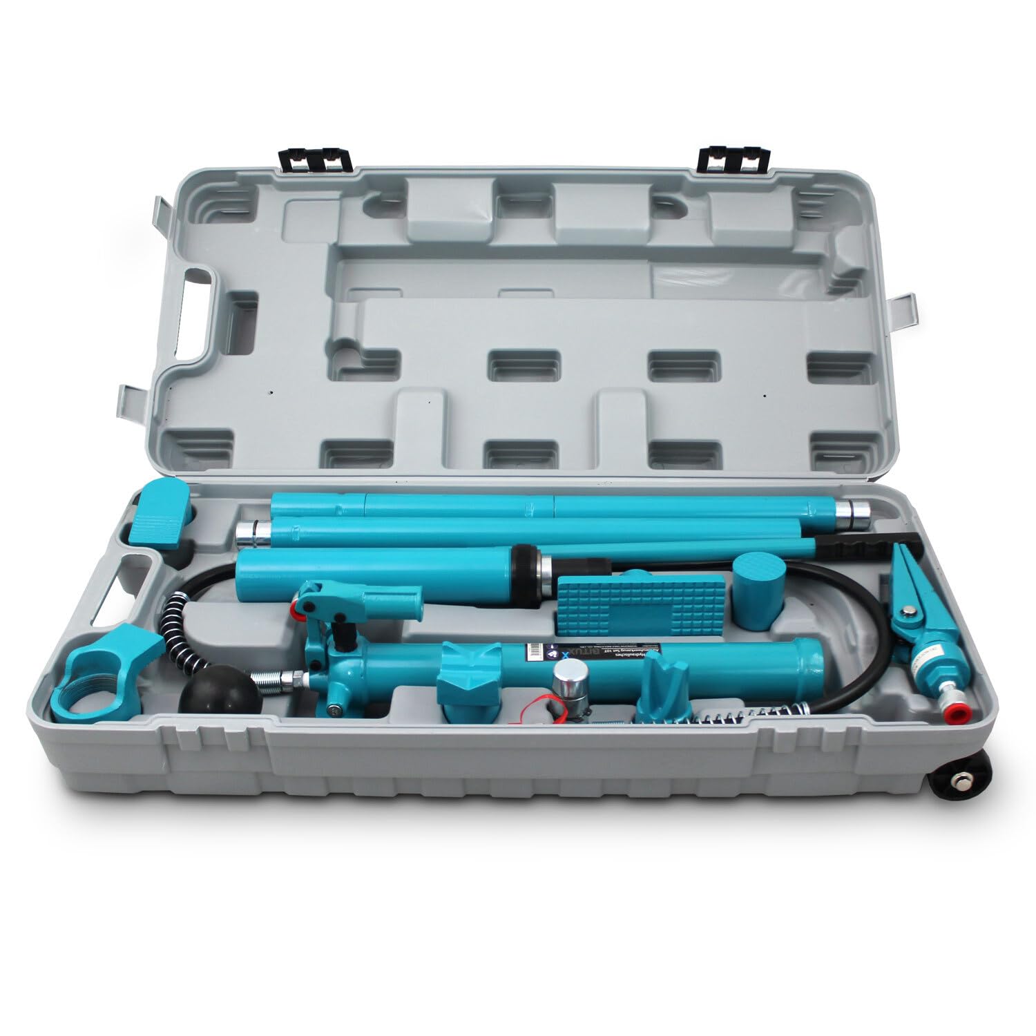 Bituxx Hydraulisches Ausbeulwerkzeug Set PKW KFZ Karosserie Werkzeug bis 10T / 10000kg