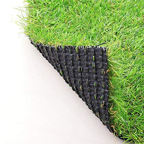 Warmiehomy Synthetic Artificial Grass Roll 2m x 5m 30mm Pile Height Lawn Carpet Outdoor Pet Pad Mat Garden Fake Turf Green