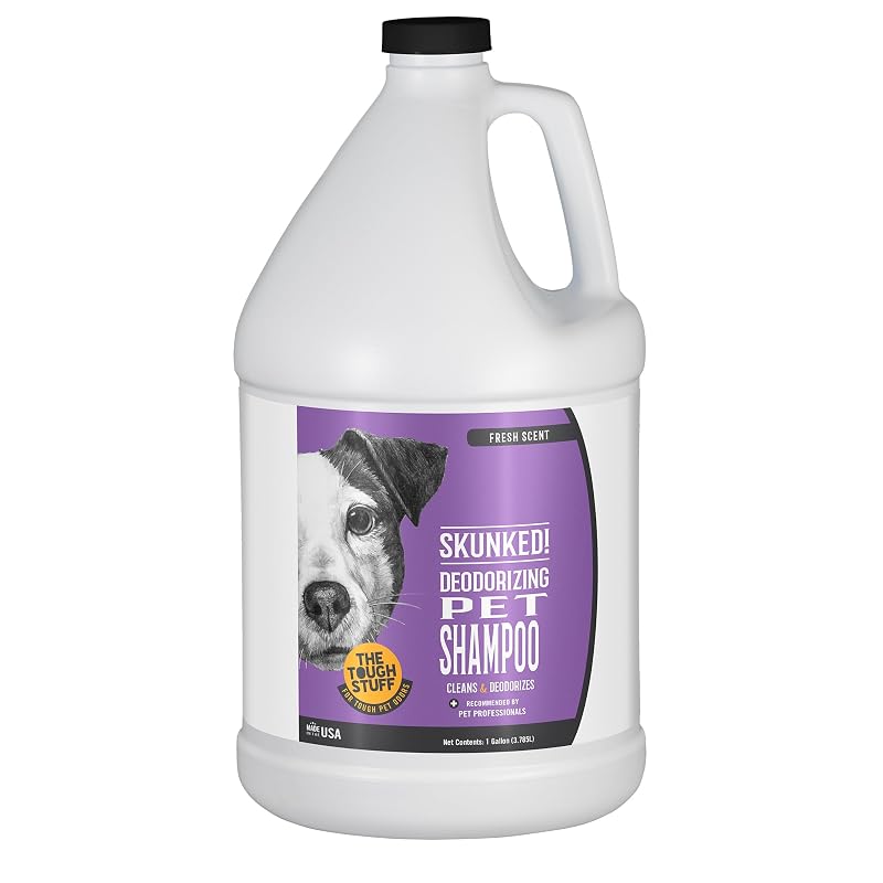 Shampoo desodorizante para cães Nilodor SKUNKED com óleos essenciais, líquido, 3,785 L