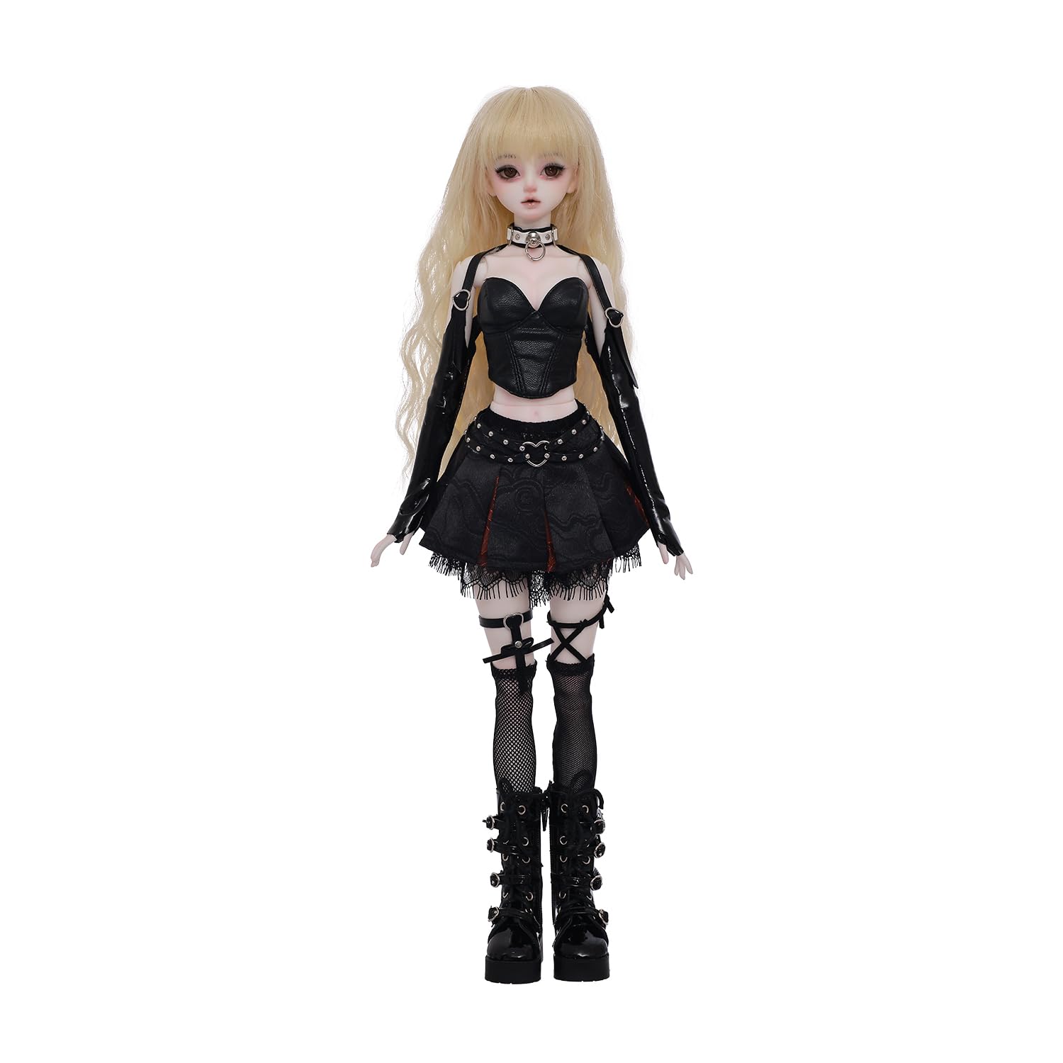 Amazon.com: Oueneifs 1/4 Raven Bjd Doll Fullset B Dark Rebellious