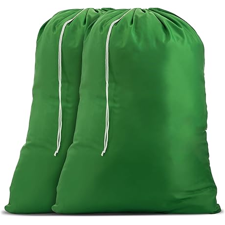 Extra Large Premium Nylon Laundry Bags – Machine Washable Bags Designed to Last