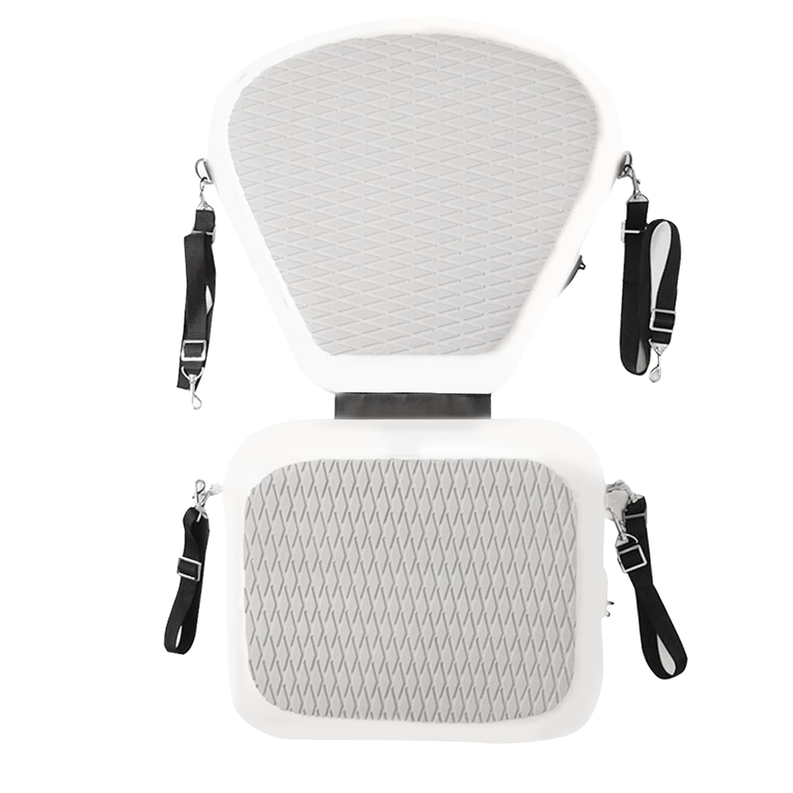 Portable Kayak Seat, Water-Resistant Boat Seat, Compact Inflatable Seat, Paddle Board Seat, High-Back Boat Seat, Kayaking Comfort Seat, Versatile Outdoor Seat