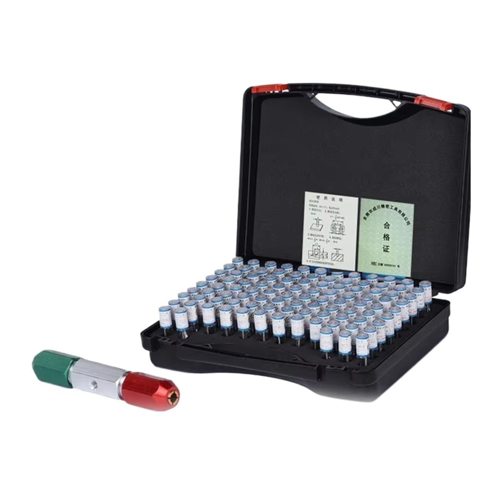 901 sztuk/zestaw precyzyjne stalowe wskaźniki pinowe, zestaw od 1 do 10 mm z przyrostem co 0,01 mm, gładki przyrząd do pomiaru otworów na suwmiarkę Precyzyjny pomiar