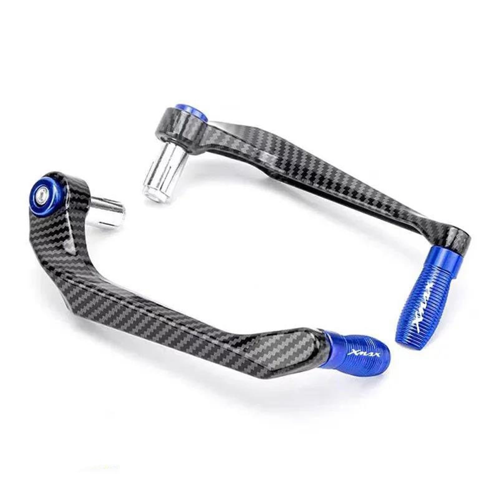 Xeflp Blue Motorcycle Handguards For Y-Amaha Xmax 300 125 Xmax300 Xmax250 Xmax400 Xmax125 Motorcycle Handlebar Brake Clutch Levers Guard Protector(Blue)