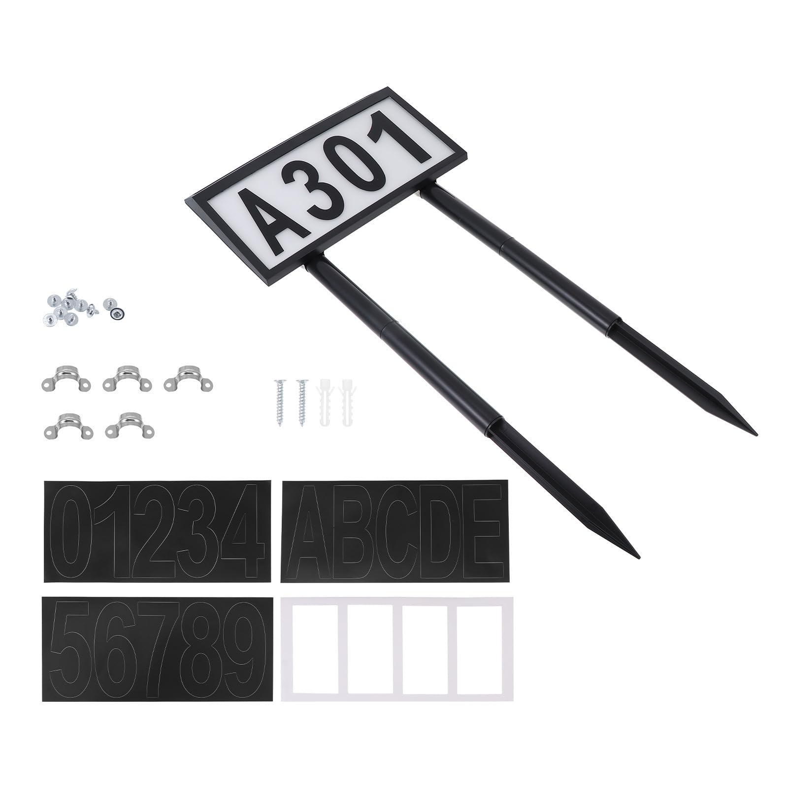 Solar Hausnummernleuchte Automatische Beleuchtung 2w 10 LED